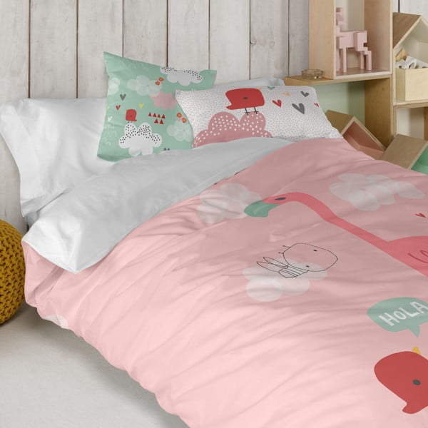 Bavlněný oboustranný povlak na polštář Moshi Moshi Hola, 50 x 30 cm