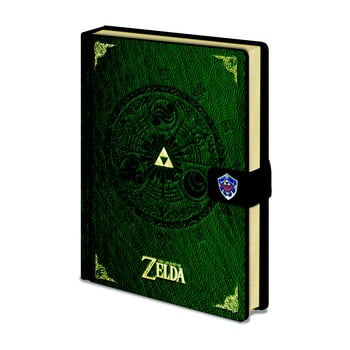 Caiet a5 pyramid international the legend of zelda pu, 120 pagini