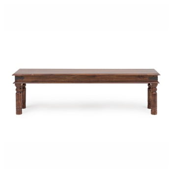 Bancă din lemn de salcâm woox living thakat opium, 155 x 35 cm