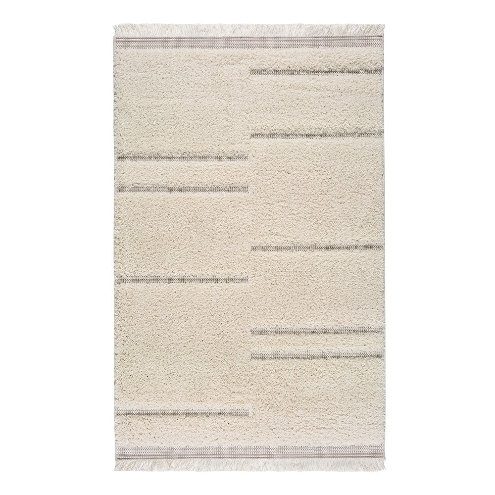 Béžový koberec Universal Kai Stripe, 130 x 195 cm