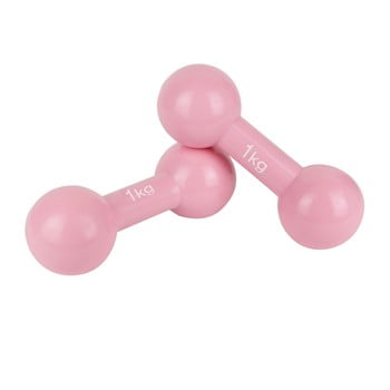 Set 2 gantere le studio happy fitness dumbells, roz