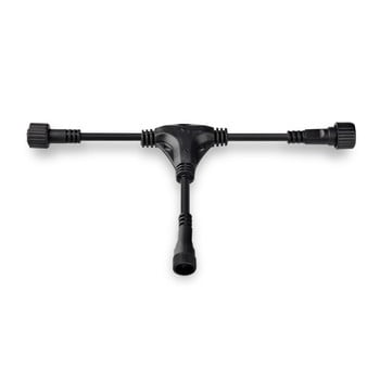 Conector în formă de y pentru exterior markslöjd garden, negru