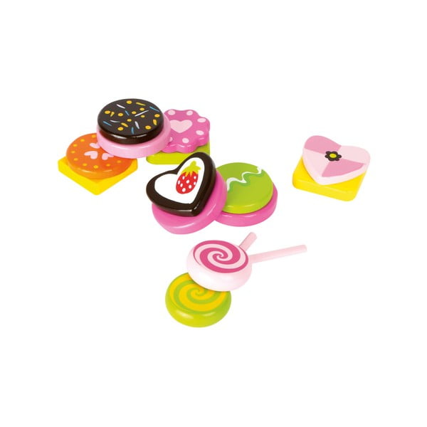 Set dětských dřevěných hraček na výrobu bonbonů Legler Sweets