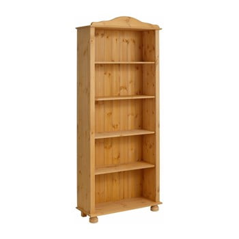 Bibliotecă din lemn de pin støraa ella, maro deschis