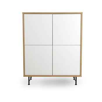 Dulap tenzo flow, 111 x 137 cm, alb