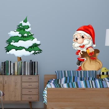 Autocolante crăciun fantastick pere noel