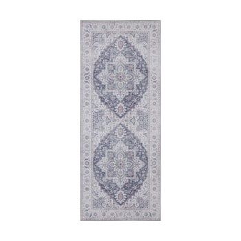 Covor nouristan anthea, 80 x 200 cm, gri - roz