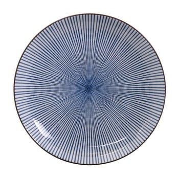 Farfurie din porțelan Tokyo Design Studio Yoko, ⌀ 25 cm, albastru