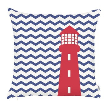 Față de pernă apolena lighthouse, 43 x 43 cm, albastru