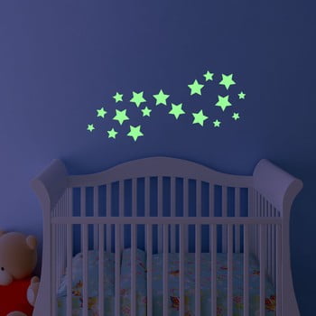 Autocolant fosforescent fanastick simple stars