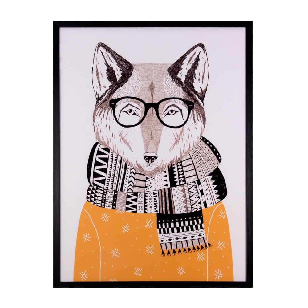 Obraz sømcasa Wolf, 60 x 80 cm