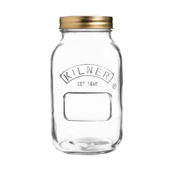 Borcan din sticlă kilner, 1 l