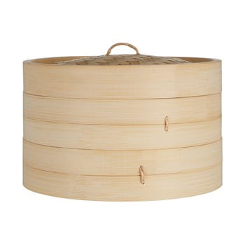 Coș bambus pentru gătit la abur premier housewares, ⌀ 25 cm