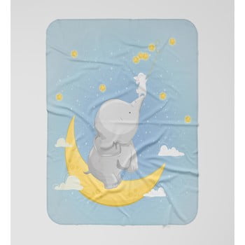 Pătură pentru copii oyo kids elephant aventures, 120 x 160 cm