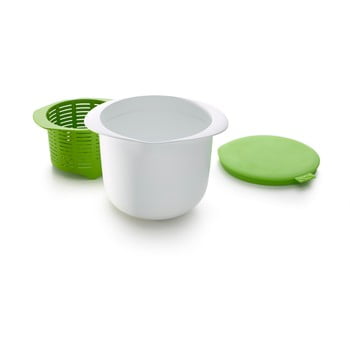 Formă din silicon pentru brânza homemade lékué cheese, alb - verde