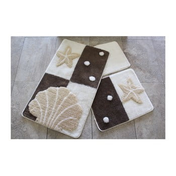 Set 3 covorașe de baie confetti bathmats yildy