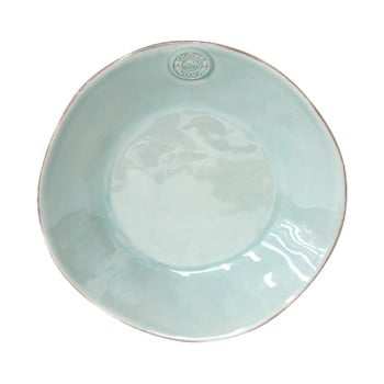 Farfurie din ceramică pentru supă costa nova, ⌀ 25 cm, turcoaz