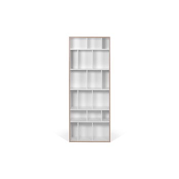 Bibliotecă temahome, lățime 72 cm, alb
