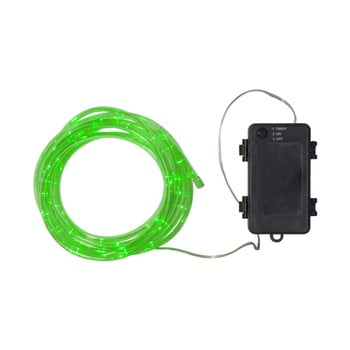 Șirag luminos led pentru exterior best season tuby, 50 becuri, verde