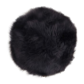 Blană de oaie house nordic circle, 35 cm, gri închis