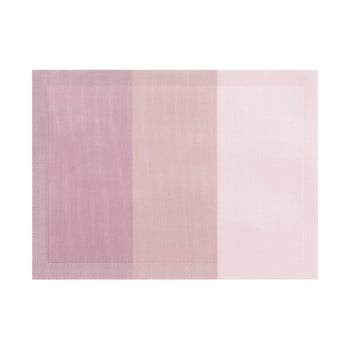 Suport pentru farfurie Tiseco Home Studio Jacquard, 45 x 33 cm, roz mov imagine