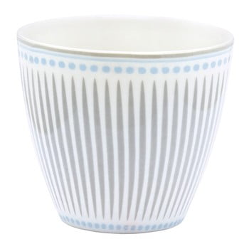 Pahar din ceramică green gate vita latté, gri-albastru
