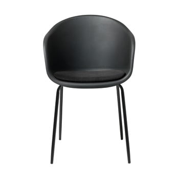 Scaun unique furniture topley, negru-gri