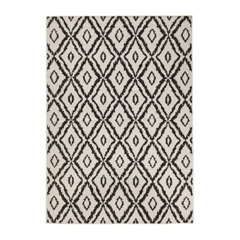 Covor reversibil bougari rio, 200 x 290 cm, maro - alb