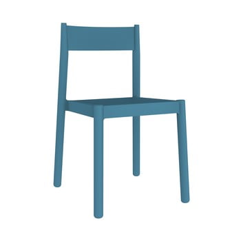 Set 4 scaune de grădină Resol Danna, albastru