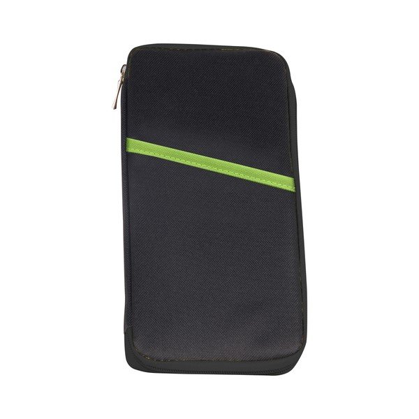 Černý cestovní organizér na dokumenty JOCCA, 13 x 25 cm