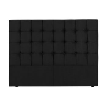 Tăblie pat Kooko Home Hasso, 120 x 140 cm, negru