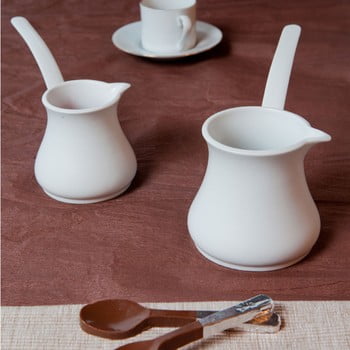 Set 2 vase de cafea din porțelan pentru cafea Nina