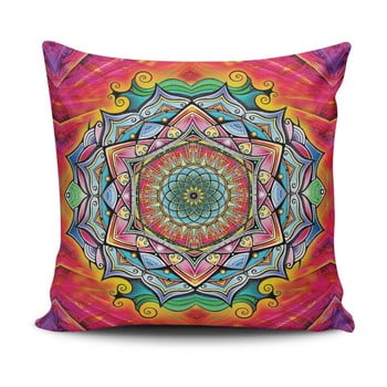 Pernă mandala, 45 x 45 cm, cu umplutură