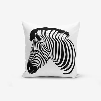 Față de pernă minimalist cushion covers zebra, 45 x 45 cm