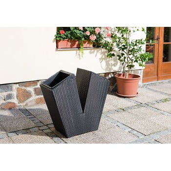 Ghiveci de exterior timpana daisy, negru