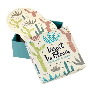 Set 8 suporturi pentru pahare rex london desert in bloom