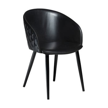 Scaun din piele ecologică dan-form denmark dual, negru