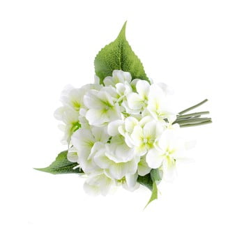 Floare artificială hortensia dakls, alb