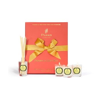 Set cadou parks candles london, aromă de grapefruit și iasomie