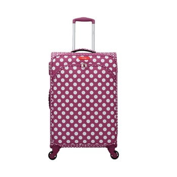 Troler cu 4 roți lollipops jenny, înălțime 67 cm, mov - roz