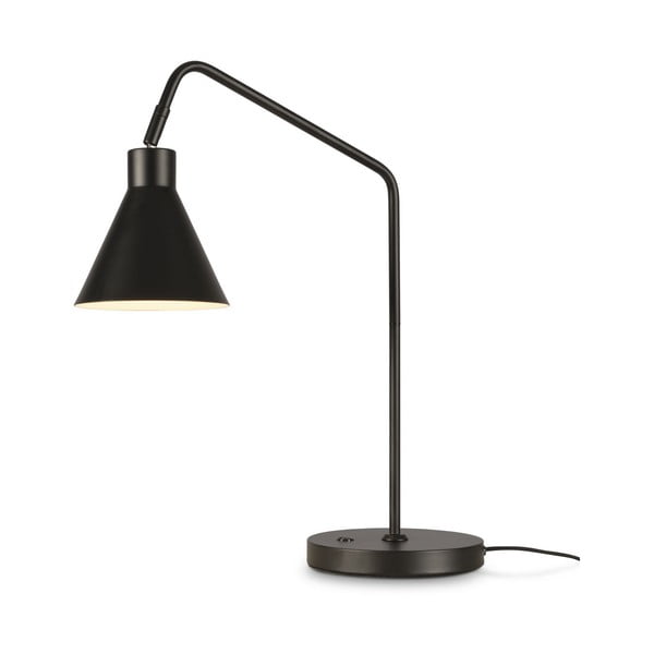 Černá stolní lampa Citylights Lyon, výška 55 cm