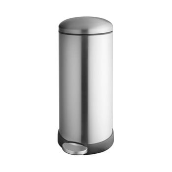 Coș de gunoi din oțel inoxidabil addis, înălțime 68 cm, argintiu