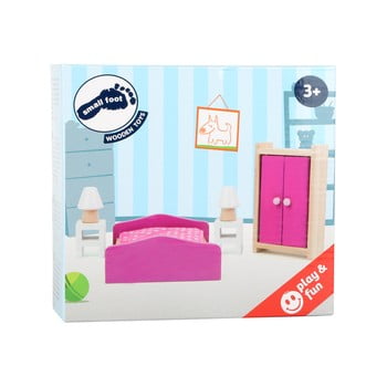 Set mobilier din lemn pentru păpuși legler bedroom