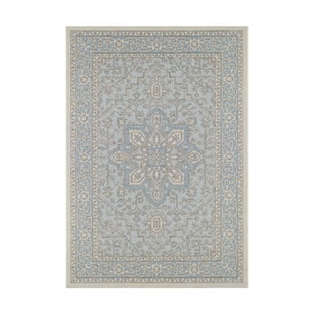 Covor potrivit pentru exterior bougari anjara, 160 x 230 cm, bej - albastru
