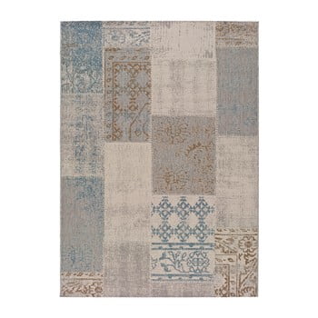 Covor adecvat și pentru exterior universal bilma blue, 120 x 170 cm, albastru - bej