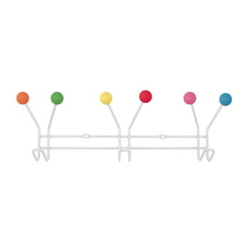 Cuier de perete pt living jupiter, lungime 43 cm, detalii colorate
