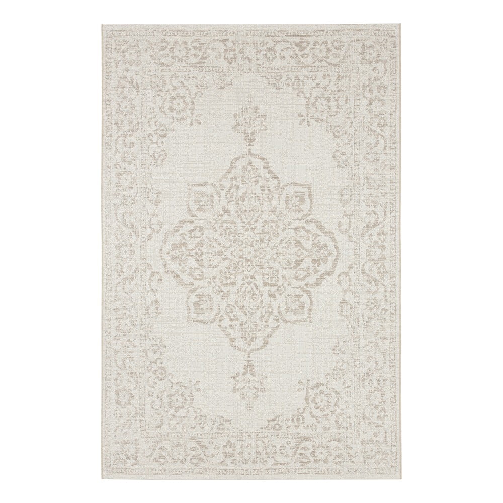 Béžový venkovní koberec NORTHRUGS Tilos, 200 x 290 cm
