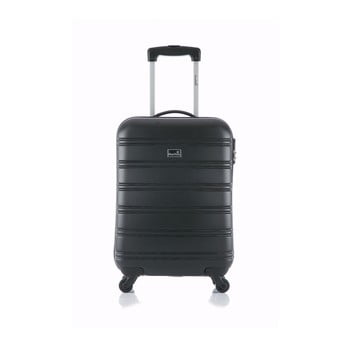Valiză de mână, cu roți blue star bilbao, negru