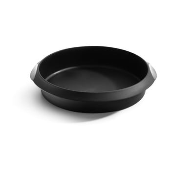 Formă din silicon pentru copt lékué, ⌀ 20 cm, negru