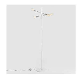 Lampadar cu 4 becuri custom form twigo, alb